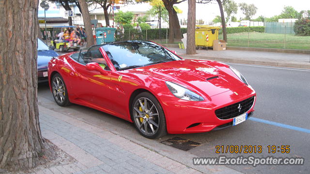 Ferrari California spotted in Lido di Jesolo, Italy