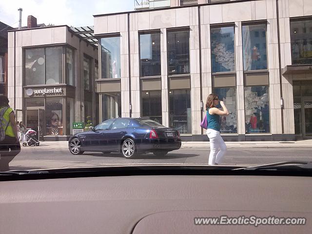 Maserati Quattroporte spotted in Toronto, Canada