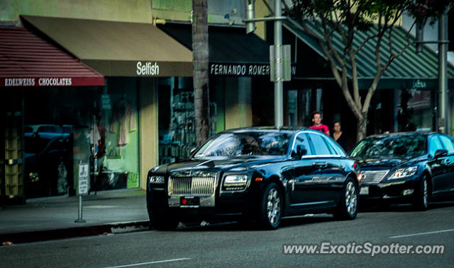 Rolls Royce Ghost spotted in Beverly Hills, California