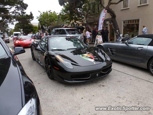 Ferrari 458 Italia spotted in Carmel, California