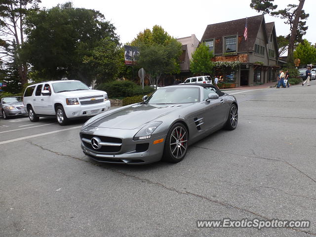 Mercedes SLS AMG spotted in Carmel, California