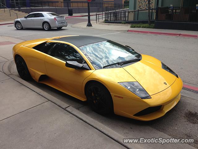 Lamborghini Murcielago spotted in Dallas, Texas