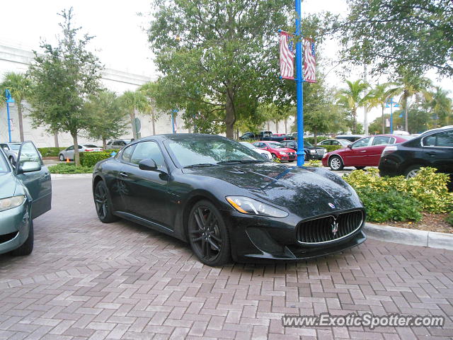 Maserati GranTurismo spotted in Stuart, Florida