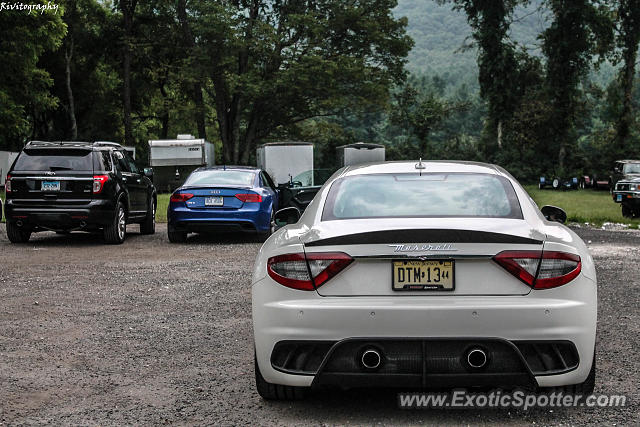 Maserati GranTurismo spotted in Lakeville, Connecticut