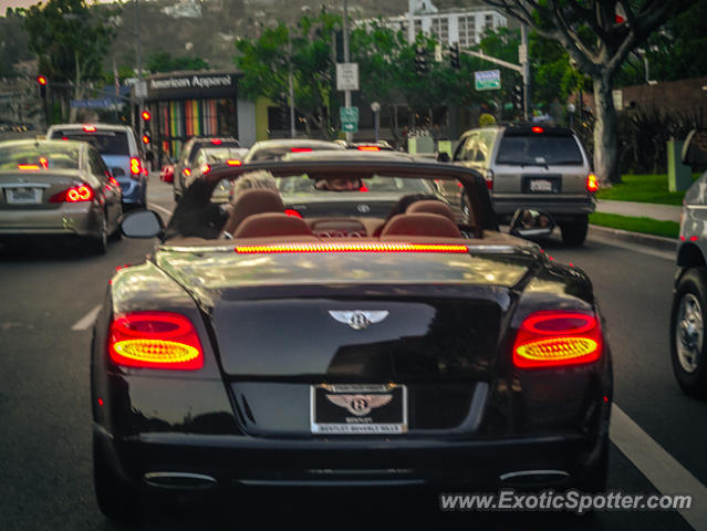 Bentley Continental spotted in Los Angeles, California