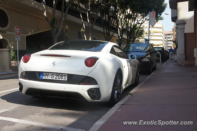 Ferrari California spotted in Cannes, France