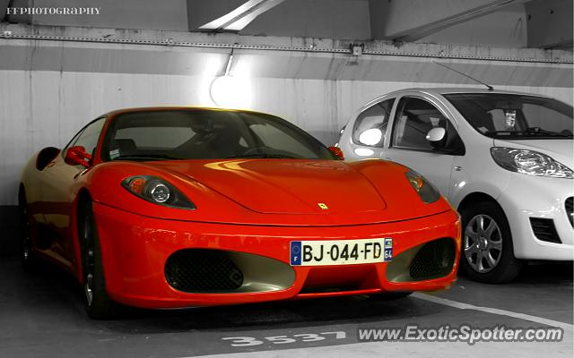 Ferrari F430 spotted in Paris, France