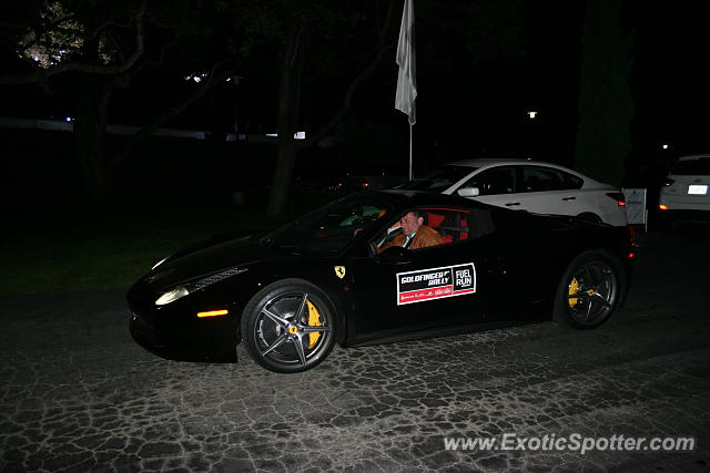 Ferrari 458 Italia spotted in Carmel, California