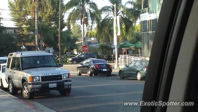 Bentley Flying Spur spotted in Universal city, California