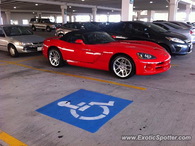 Dodge Viper spotted in Dallas, Texas