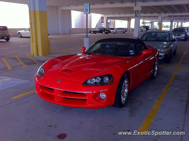 Dodge Viper spotted in Dallas, Texas