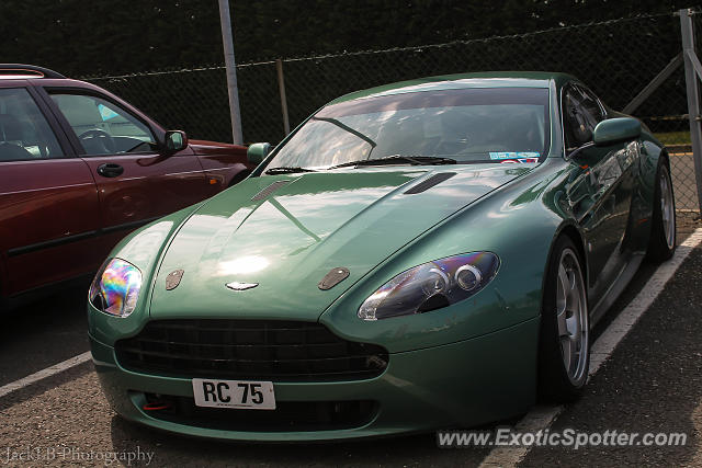 Aston Martin Vantage spotted in Silverstone, United Kingdom