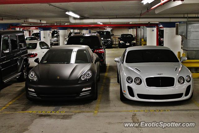 Bentley Continental spotted in Boston, Massachusetts