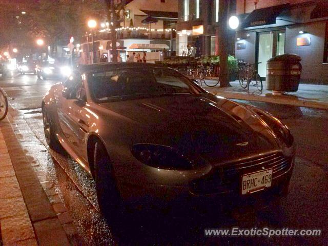 Aston Martin Vantage spotted in Toronto, Canada