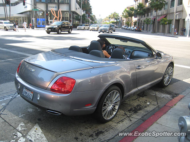 Bentley Continental spotted in Beverly Hills, California