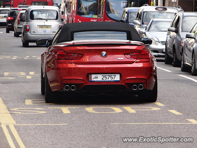 BMW M6 spotted in London, United Kingdom