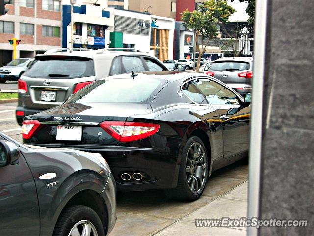 Maserati GranTurismo spotted in Lima, Peru