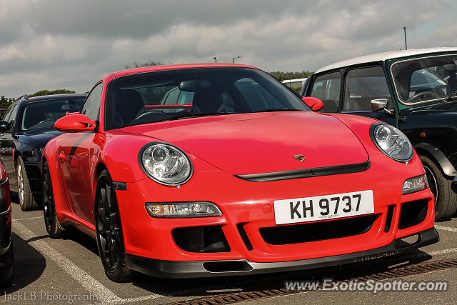 Porsche 911 GT3 spotted in Silverstone, United Kingdom