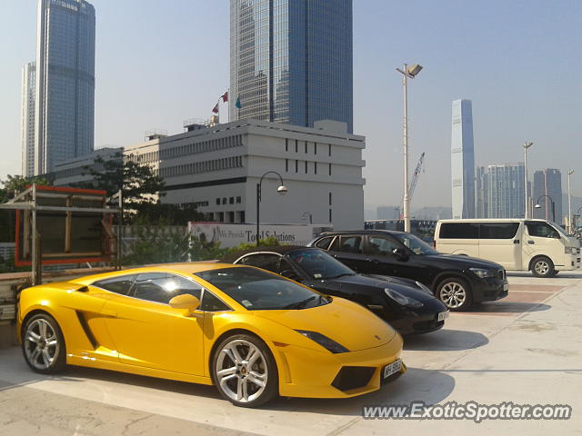 Lamborghini Gallardo spotted in Hong Kong, China