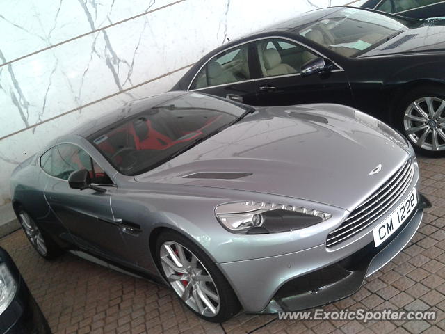 Aston Martin Vanquish spotted in Hong Kong, China