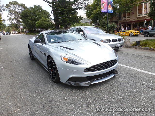 Aston Martin Vanquish spotted in Carmel, California