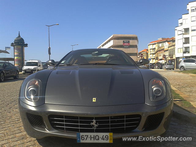 Ferrari 599GTB spotted in Porto, Portugal