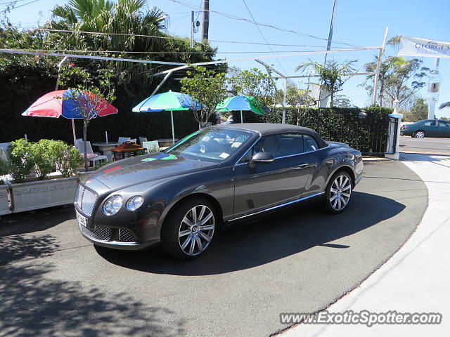 Bentley Continental spotted in Mount Tamborine, Australia