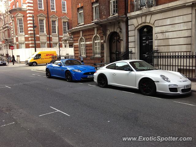 Jaguar XKR-S spotted in London, United Kingdom