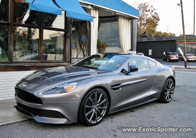 Aston Martin Vanquish spotted in Atlanta, Georgia