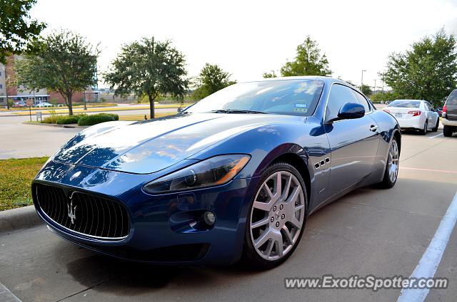 Maserati GranTurismo spotted in Dallas, Texas