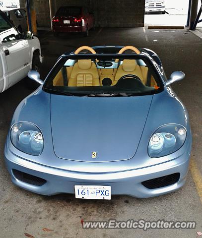 Ferrari 360 Modena spotted in Langley, Canada