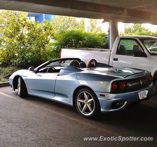 Ferrari 360 Modena spotted in Langley, Canada