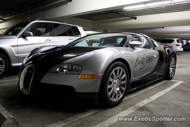 Bugatti Veyron spotted in Pebble Beach, California