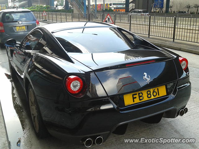 Ferrari 599GTB spotted in Hong Kong, China