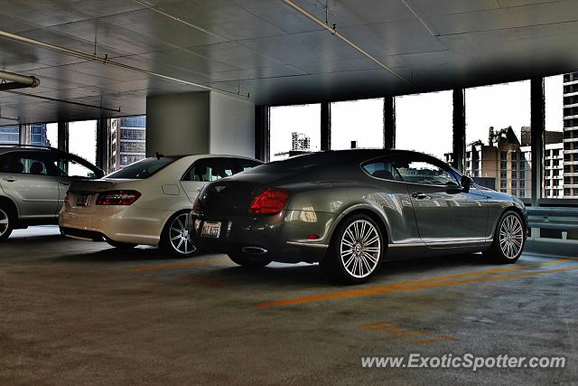 Bentley Continental spotted in Chicago, Illinois