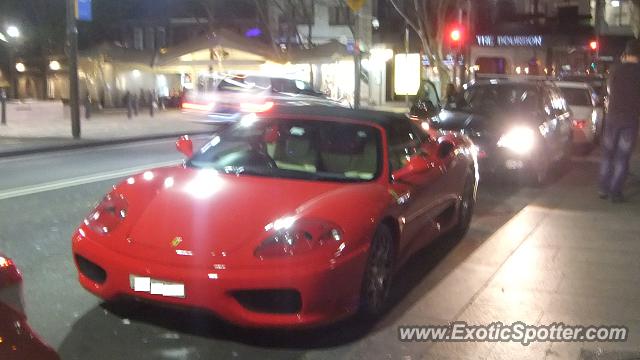 Ferrari 360 Modena spotted in Sydney, Australia