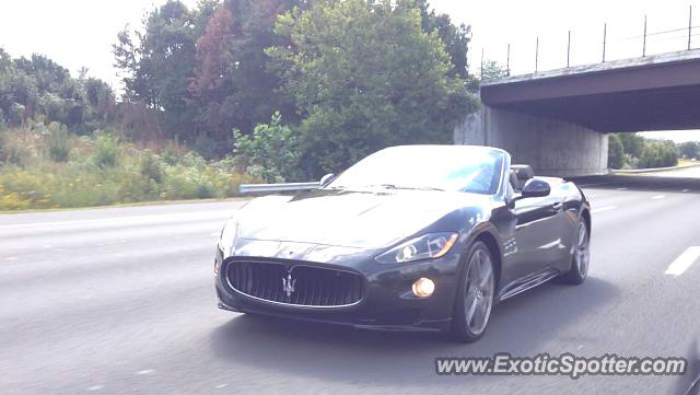 Maserati GranCabrio spotted in Arlington, Virginia