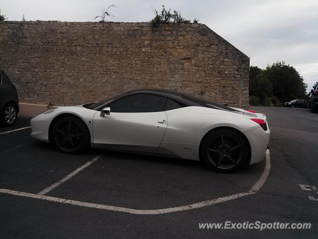 Ferrari 458 Italia spotted in Normandy, France