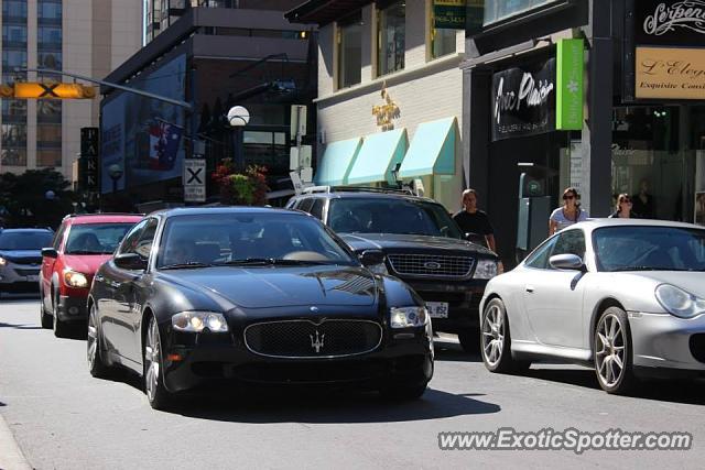 Maserati Quattroporte spotted in Toronto, Canada