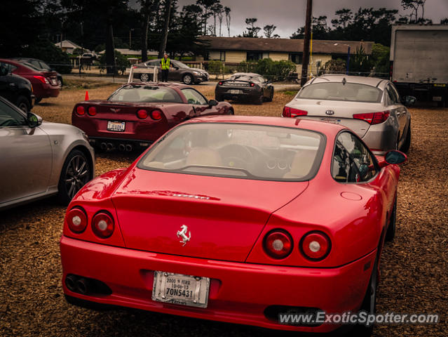 Ferrari 550 spotted in Carmel, California