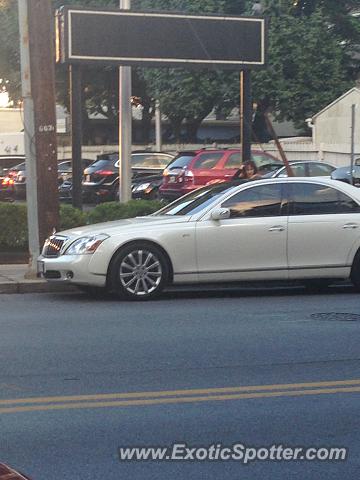 Mercedes Maybach spotted in Bethesda, Maryland