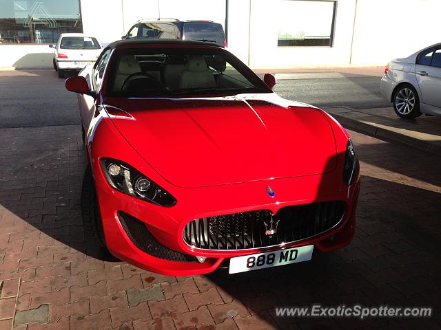 Maserati GranCabrio spotted in Almancil, Portugal