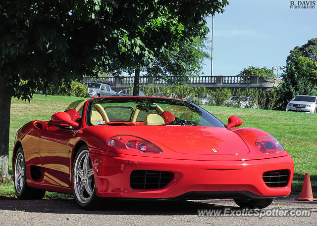 Ferrari 360 Modena spotted in Brookline, Massachusetts