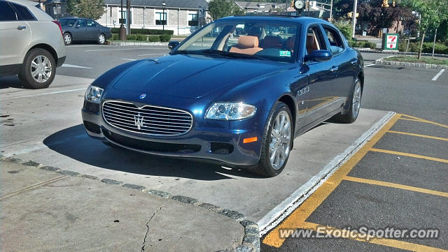 Maserati Quattroporte spotted in Rivervale, New Jersey