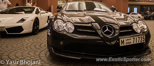 Mercedes SLR spotted in Dubai, United Arab Emirates