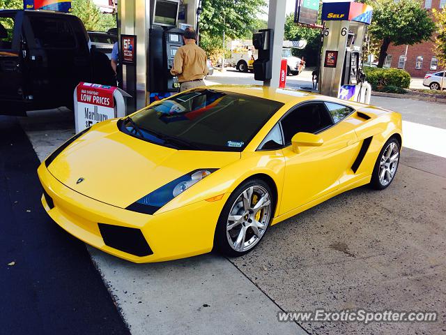 Lamborghini Gallardo spotted in Alexandria, Virginia