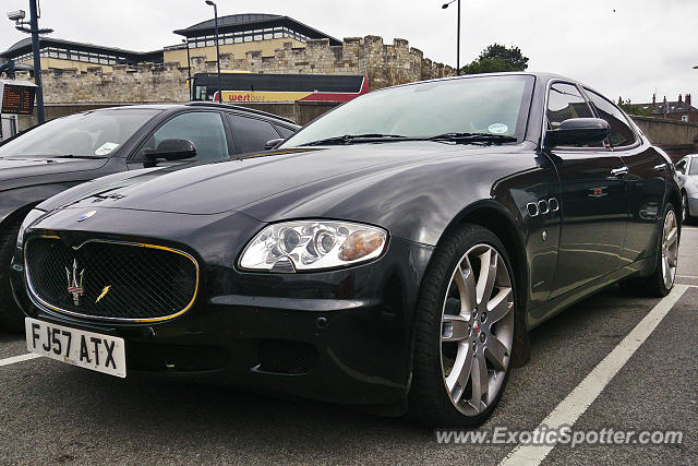 Maserati Quattroporte spotted in York, United Kingdom