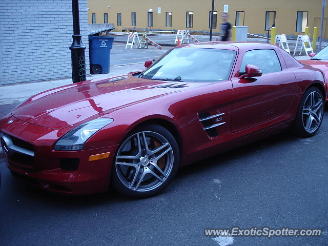 Mercedes SLS AMG spotted in Ann Arbor, Michigan