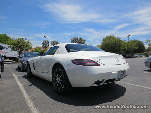 Mercedes SLS AMG spotted in City of Industry, California