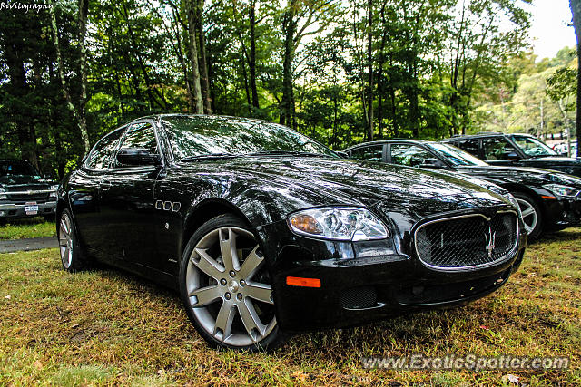 Maserati Quattroporte spotted in Pound Ridge, New York